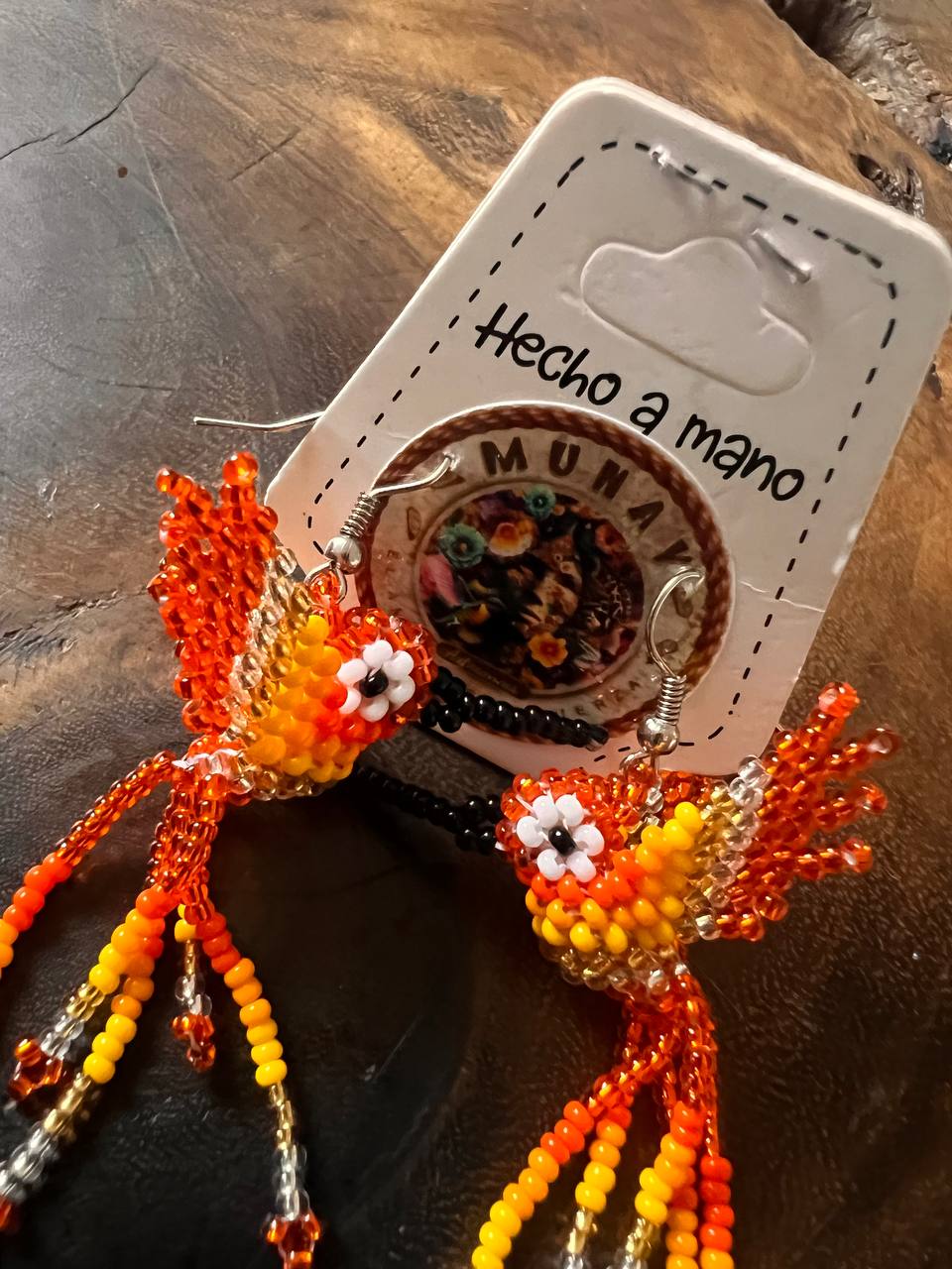 Pendientes de colibrí