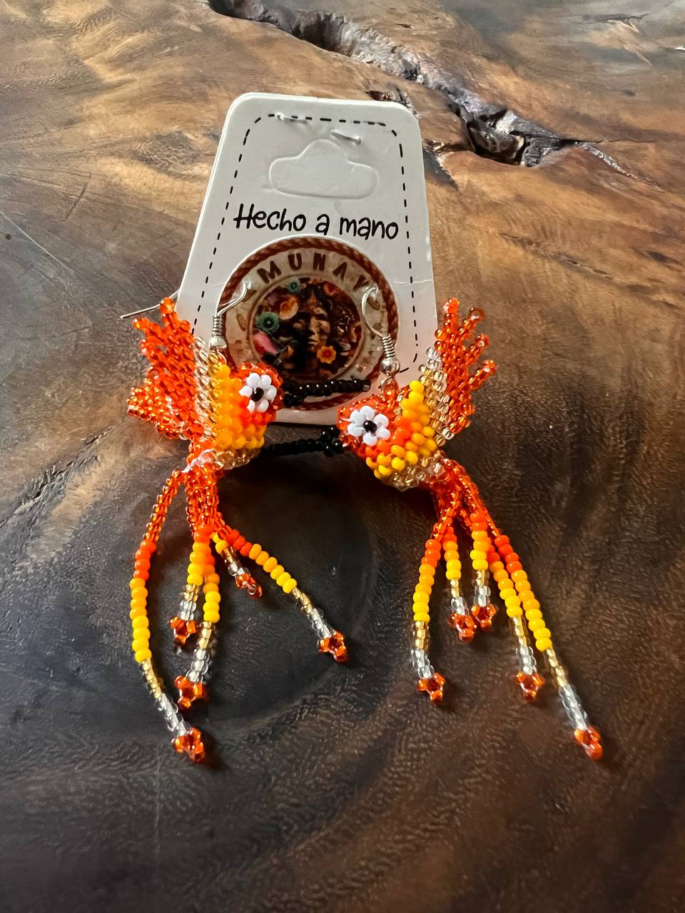 Pendientes de colibrí