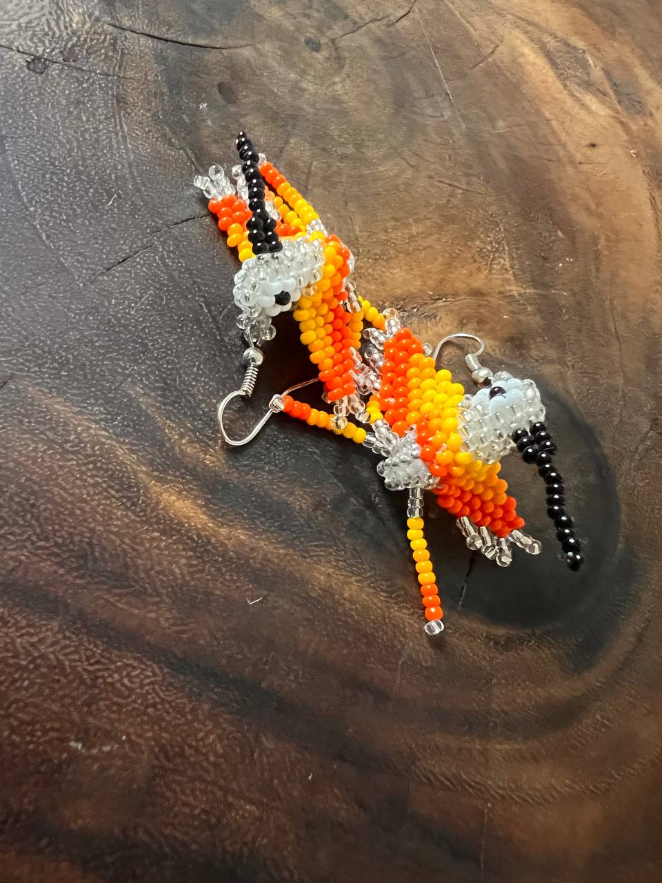 Pendientes de colibrí