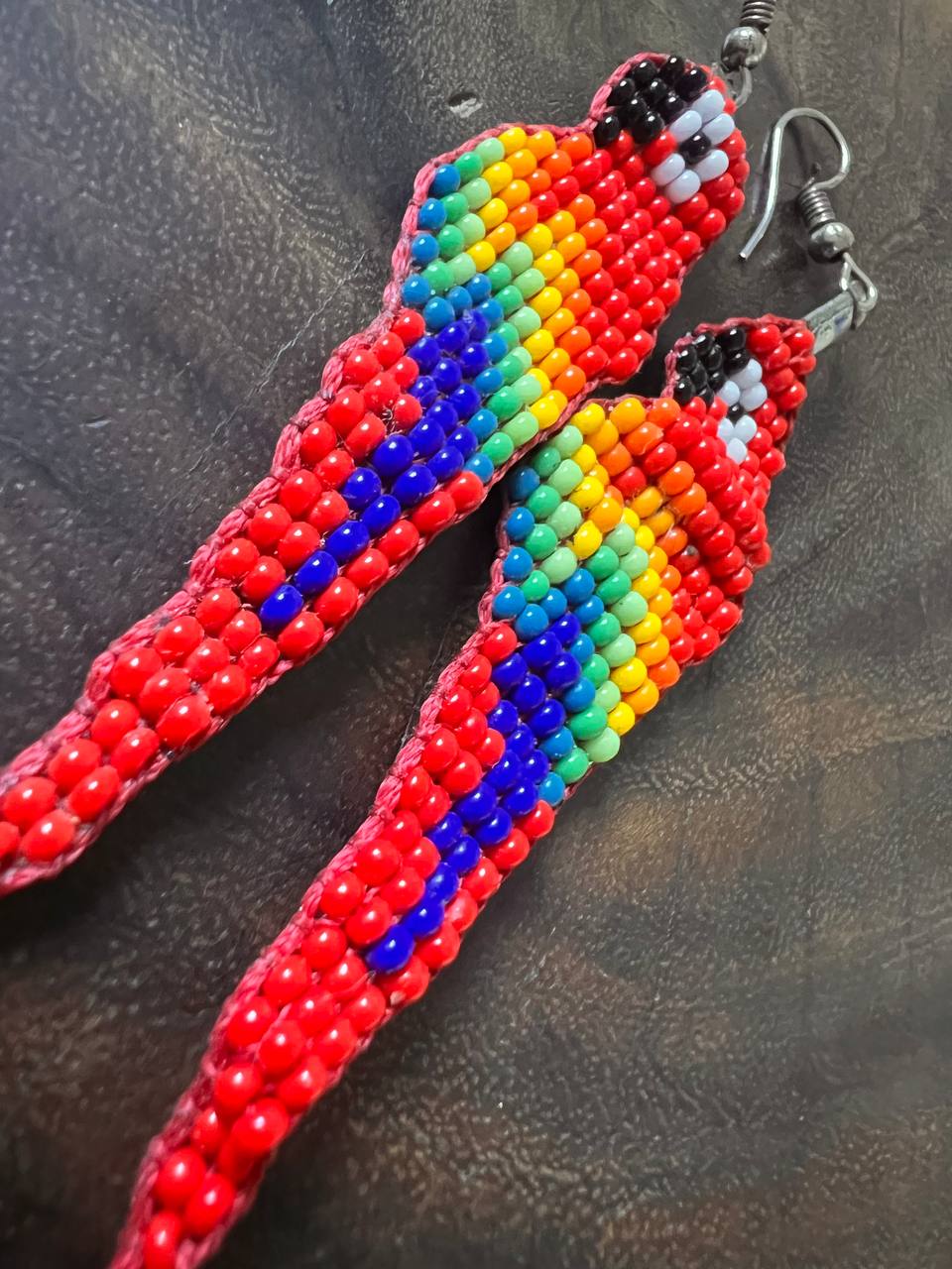 Schwarz-Weiß-Ohrringe Inga