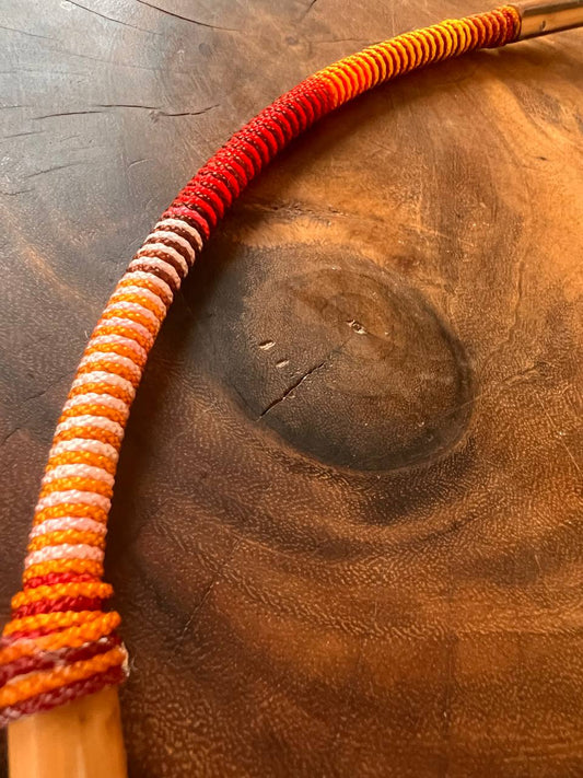 Tepi de bambú flexible de color arcoíris