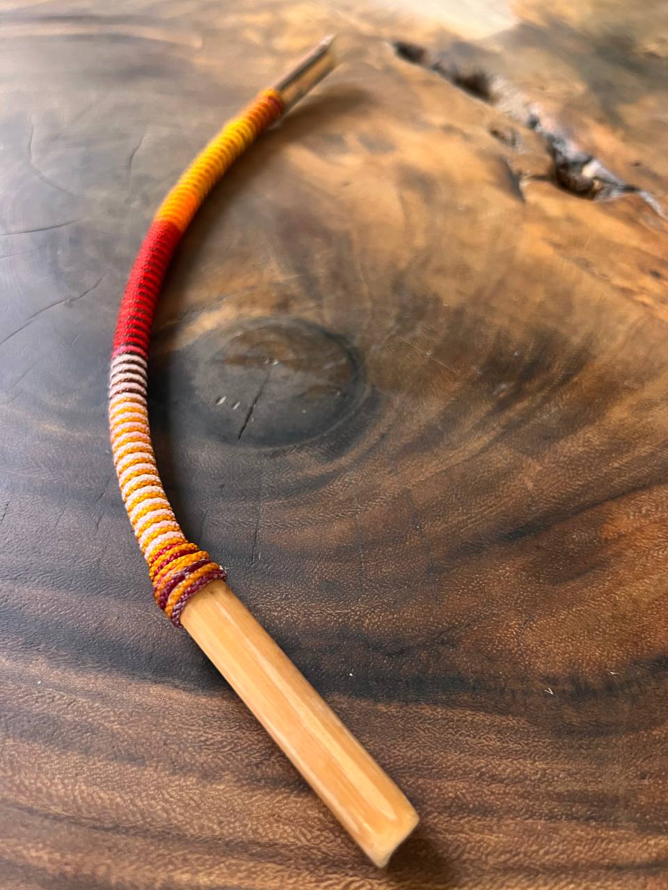 Tepi de bambú flexible de color arcoíris