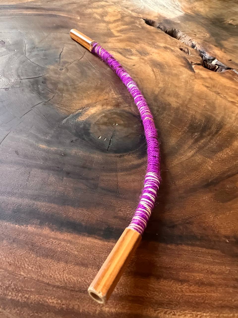 Tepi de bambú flexible de color arcoíris