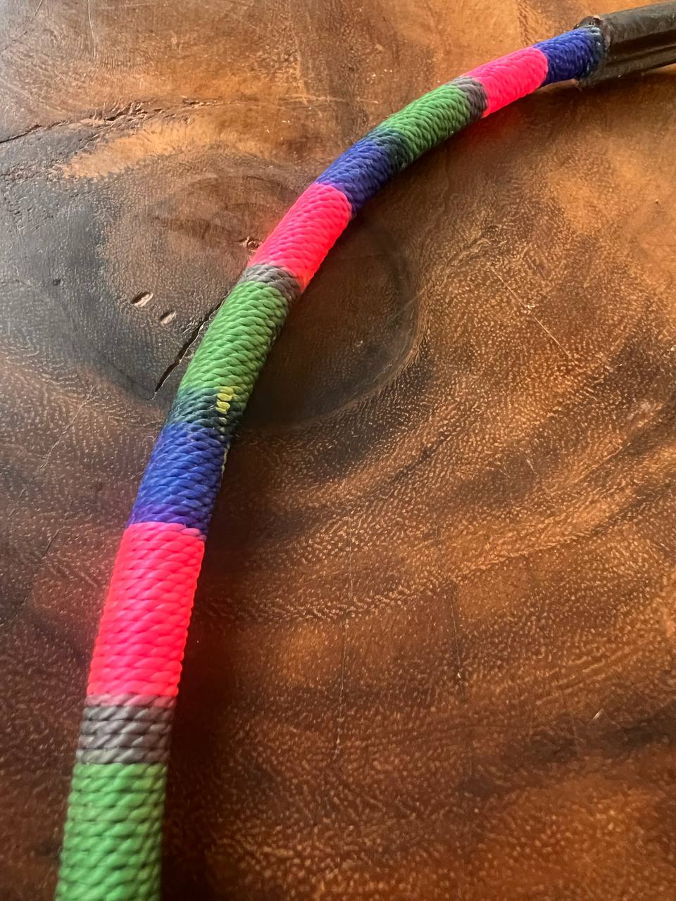 Tepi de bambú flexible de color arcoíris