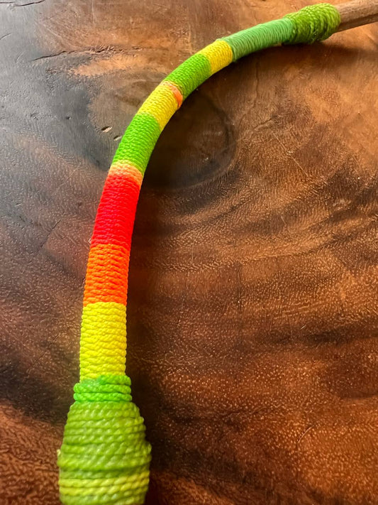 Tepi de bambú flexible de color arcoíris