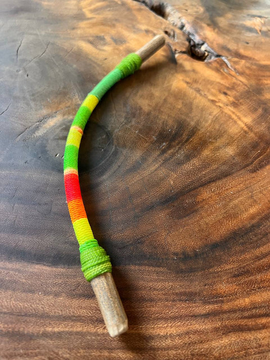 Tepi de bambú flexible de color arcoíris