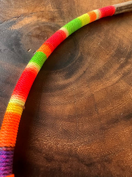 Tepi de bambú flexible de color arcoíris