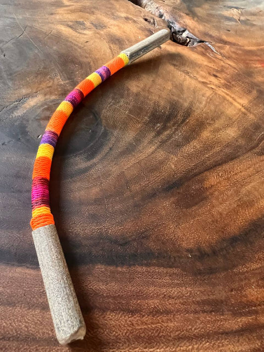 Tepi de bambú flexible de color arcoíris