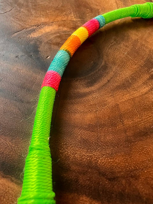 Tepi de bambú flexible de color arcoíris