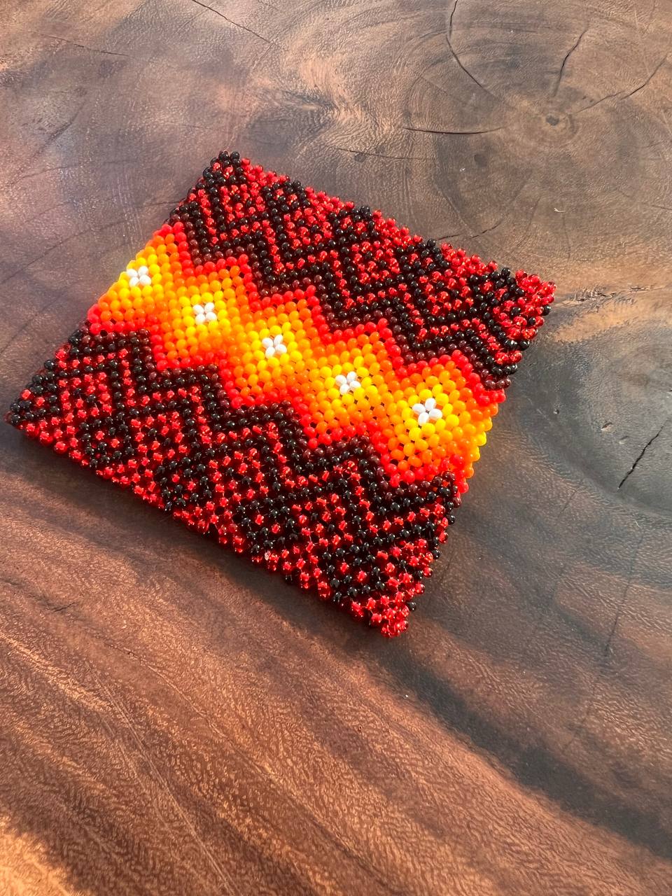 Red yellow Yawanawá bracelet