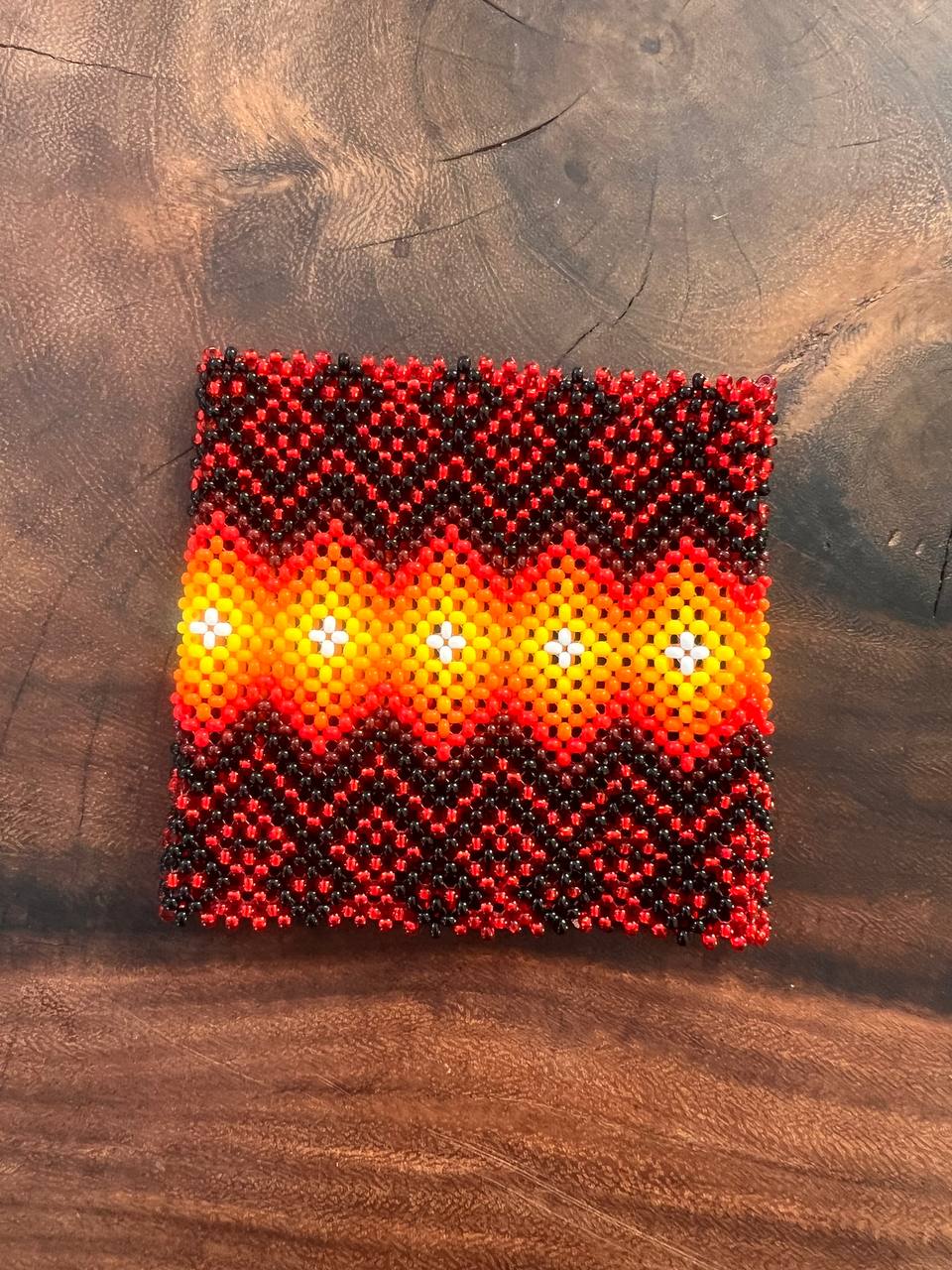 Red yellow Yawanawá bracelet