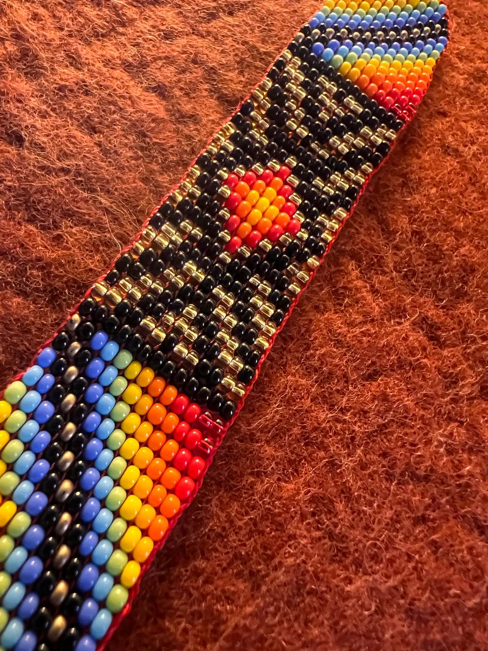 Sun & Rainbow bracelet 2,5 cm x 15 cm