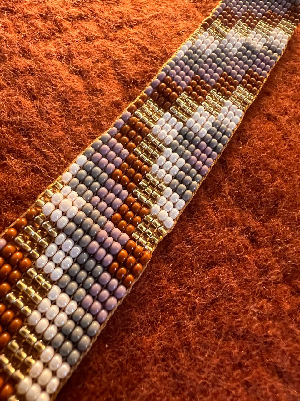 Winter forest bracelet 2,5 cm x 15 cm