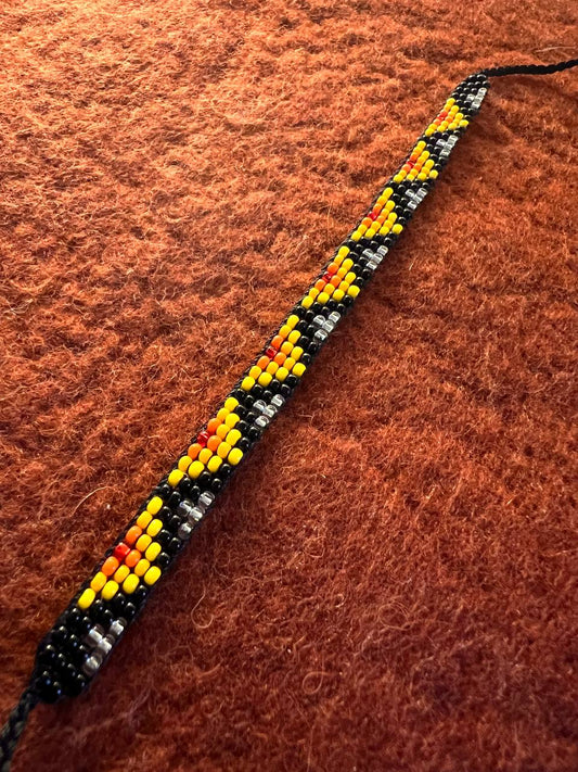 Slim sunny mountains bracelet 1 cm x 15 cm