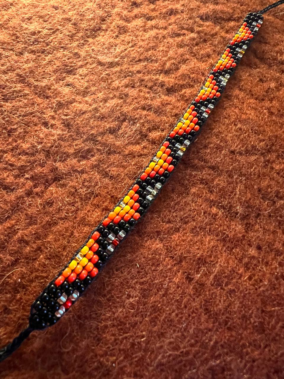 Slim fire bracelet 1 cm x 15 cm