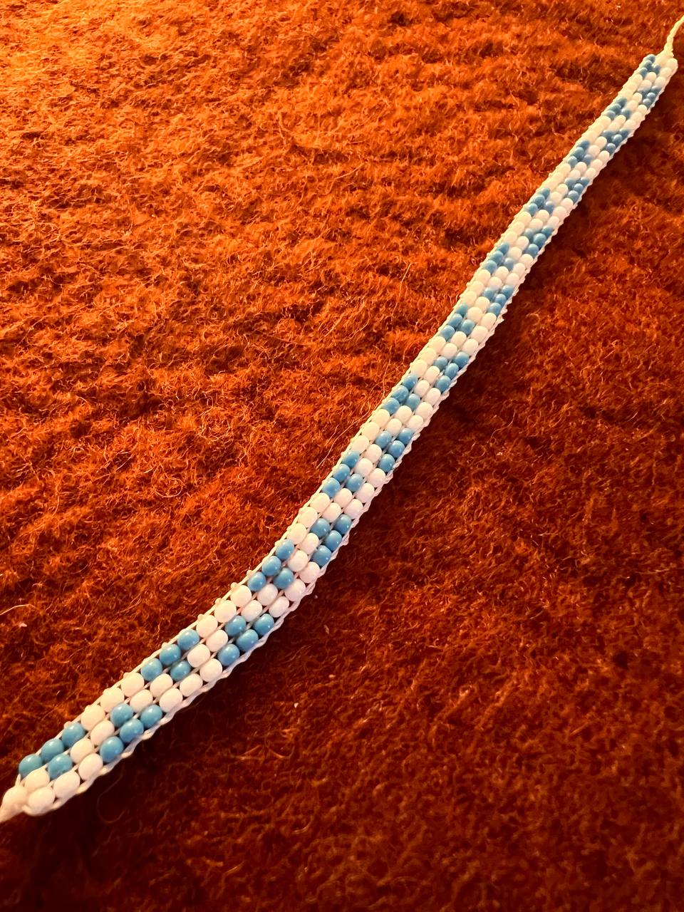 Winter sky bracelet 1 cm x 15 cm