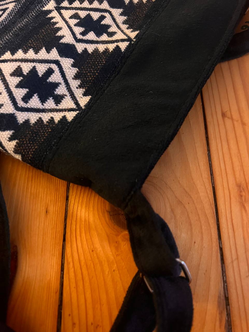 Black hand bag 22x22 cm