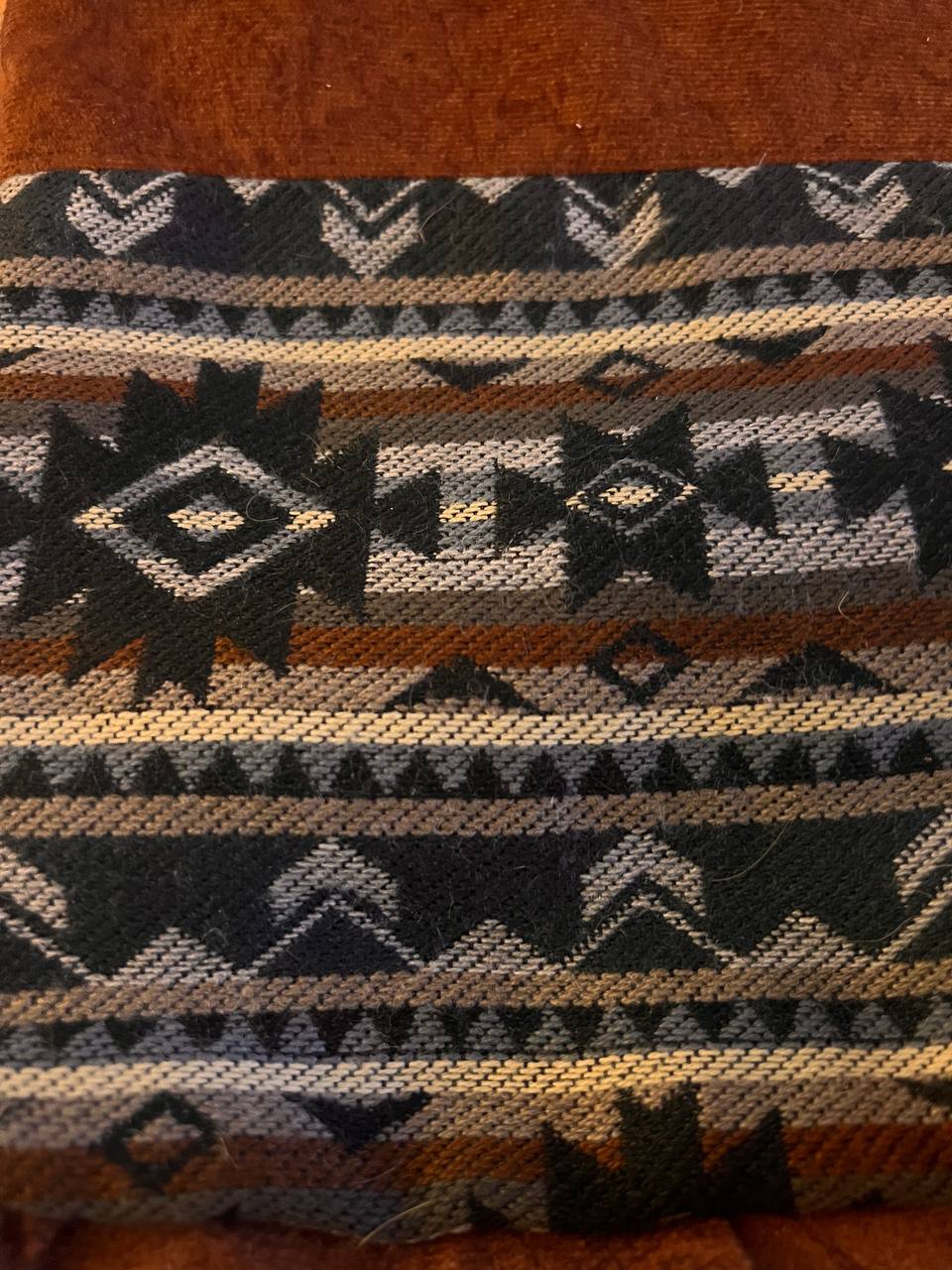 Blue hand bag 22x22 cm