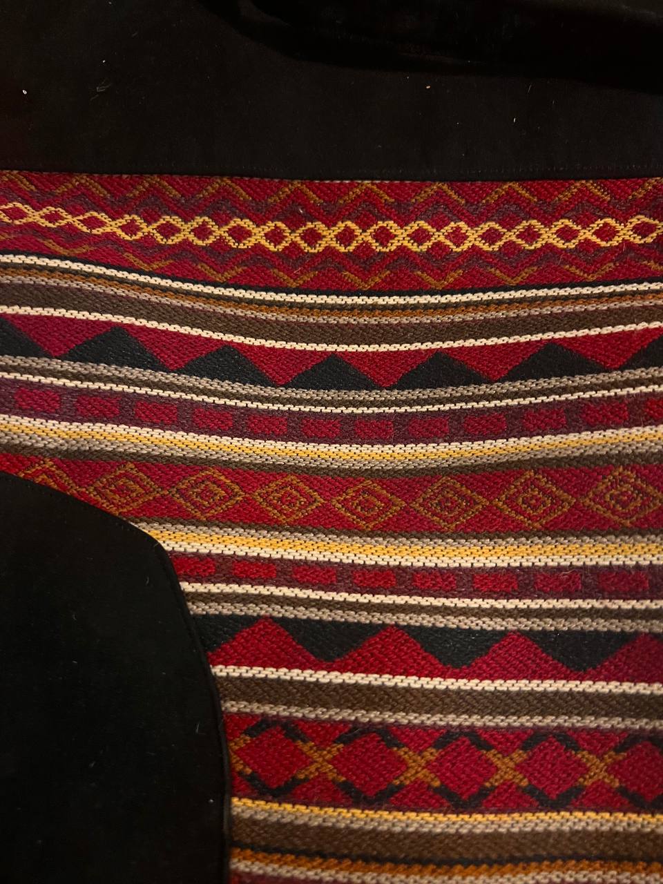 Black hand bag 35x30 cm