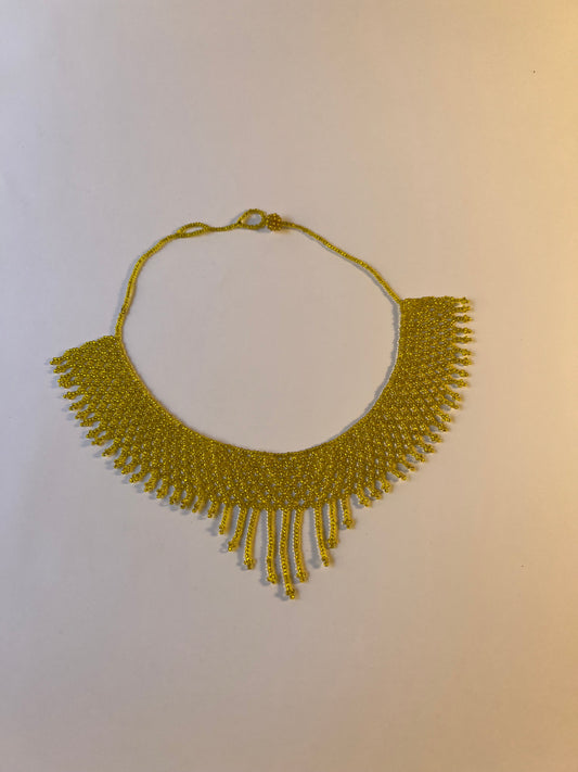 Small yellow necklace