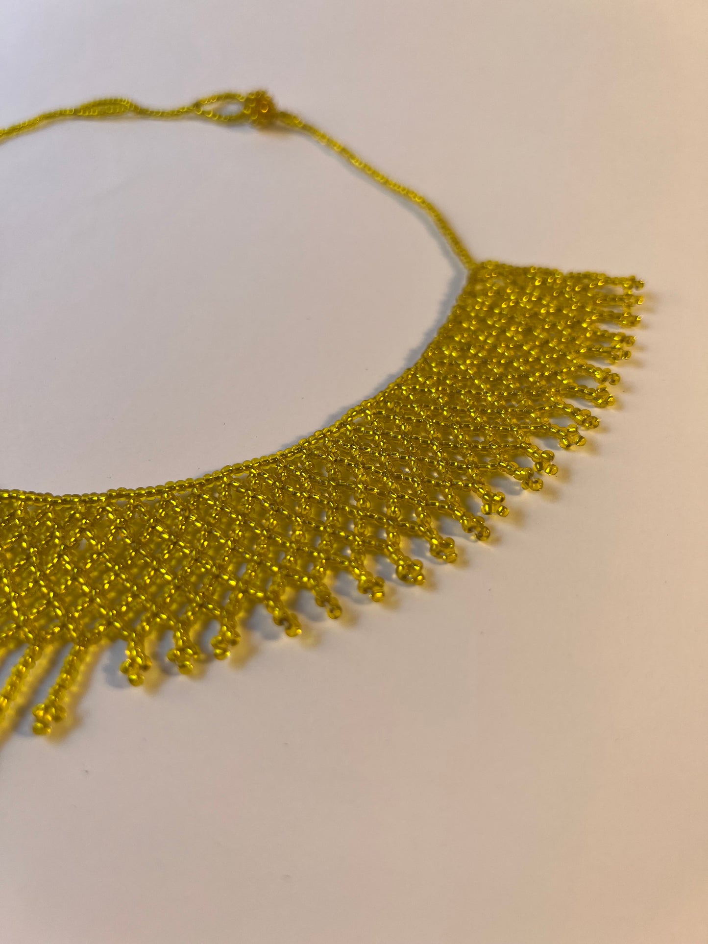 Small yellow necklace