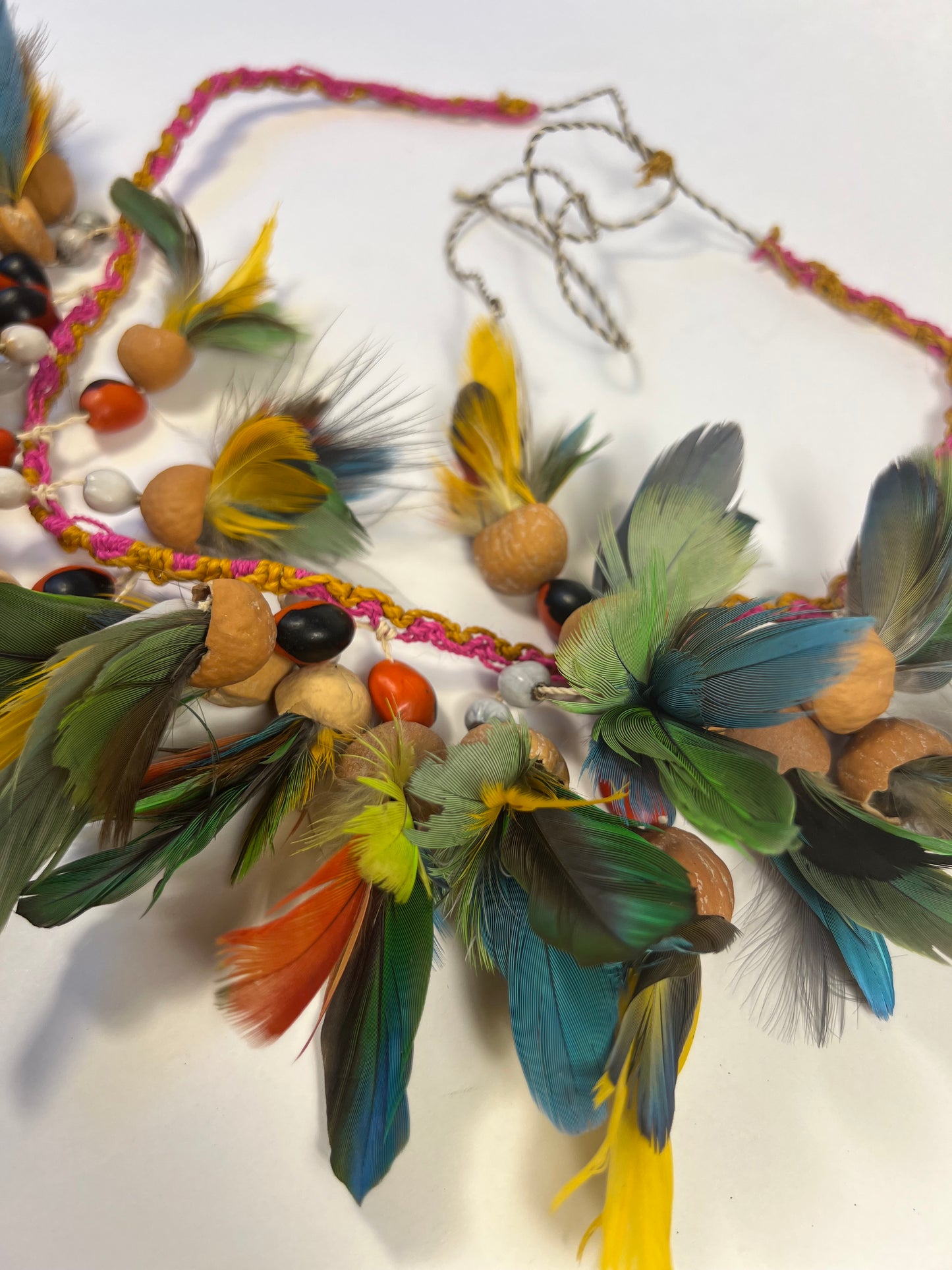 Feather necklace