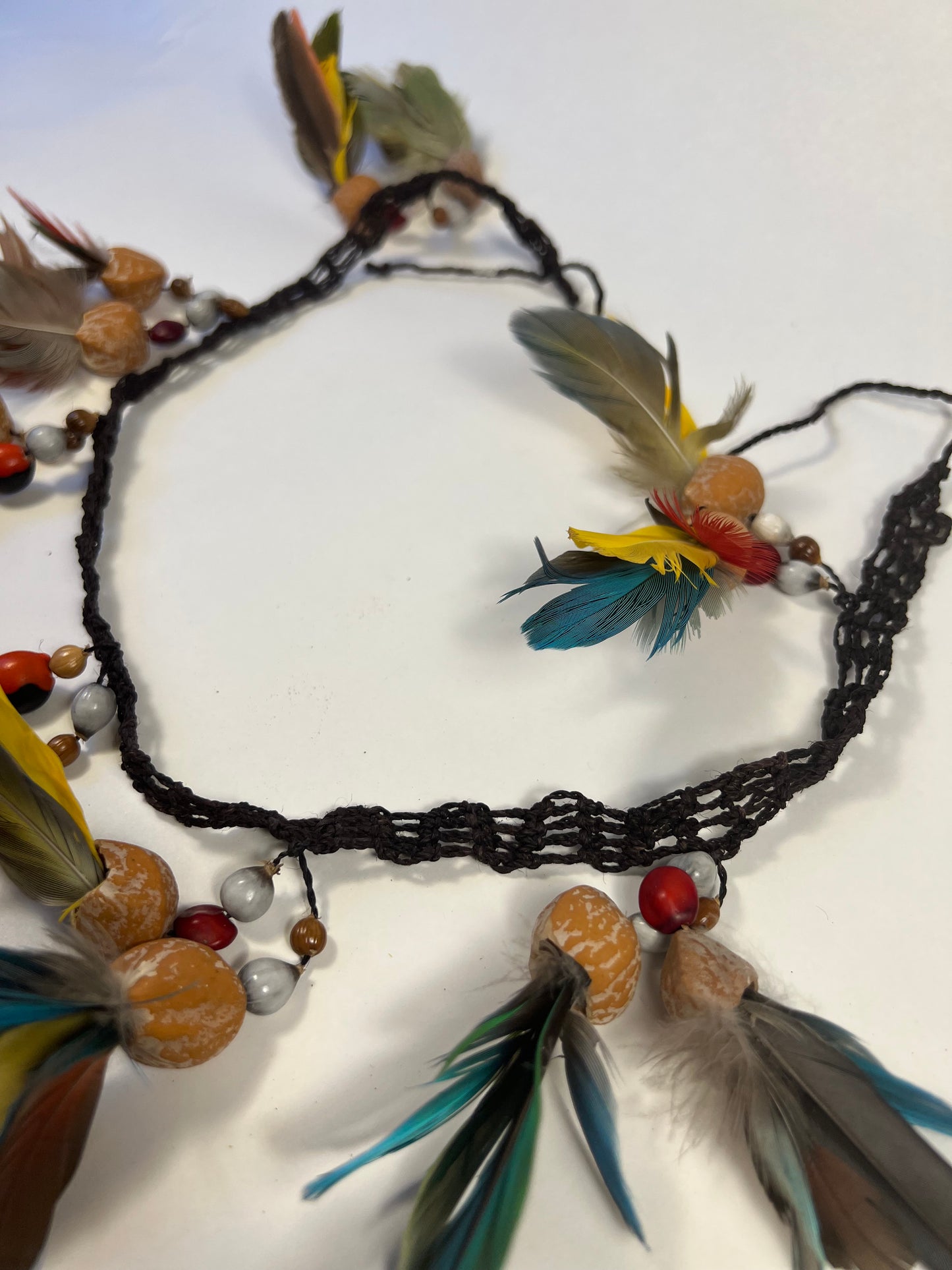 Feather necklace