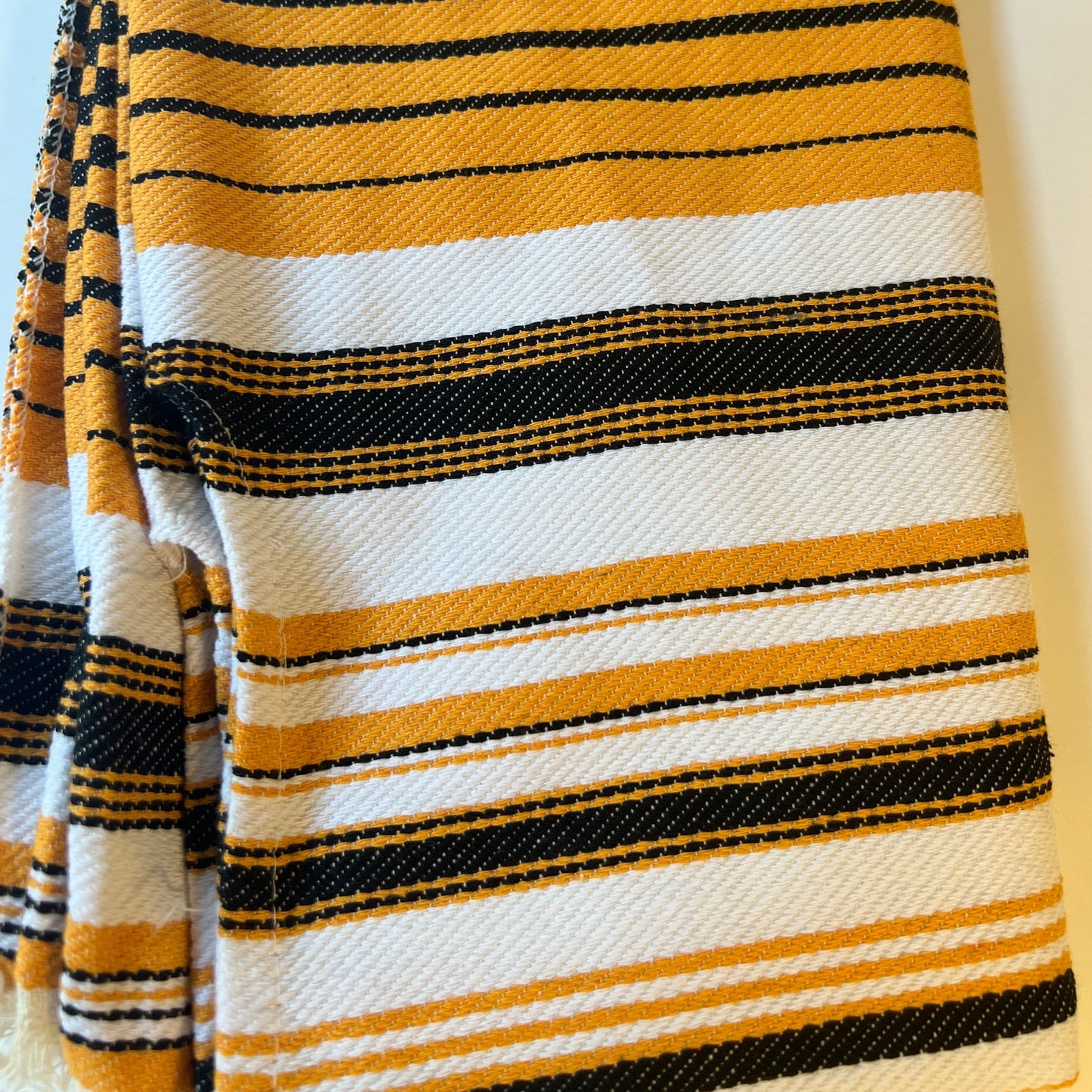 Yellow summer poncho